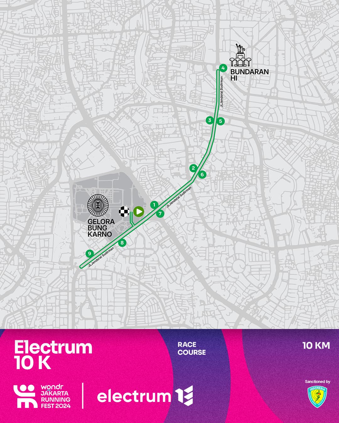 JRF 2024 10K course map