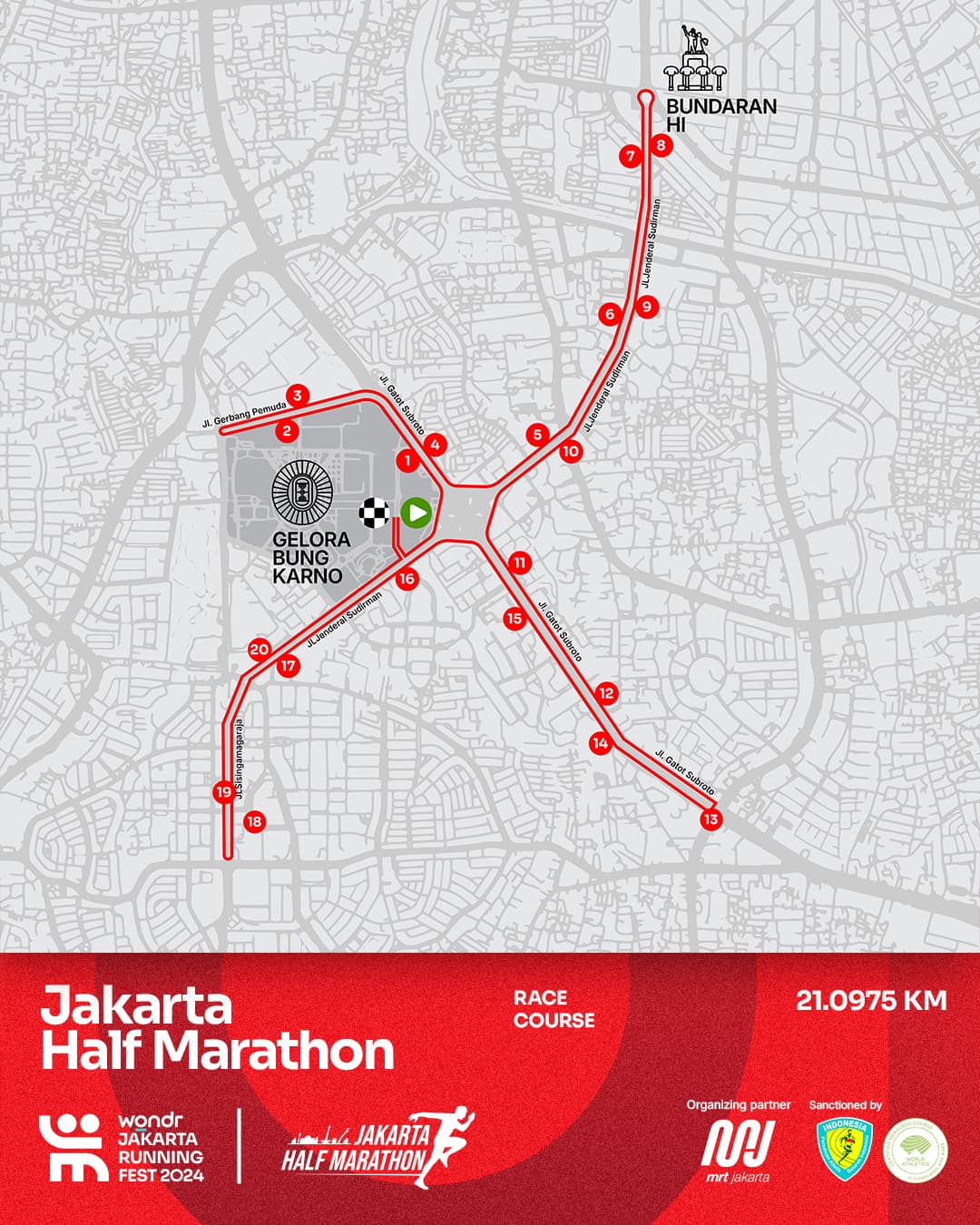 JRF 2024 21K course map